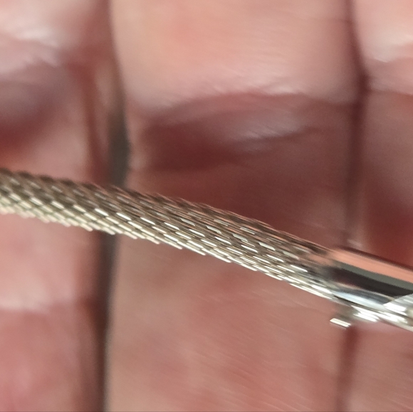 Abalone Pendant Necklace Artsy Artist Made & Yellow Stone Silver Tone Statement - Picture 3 of 15